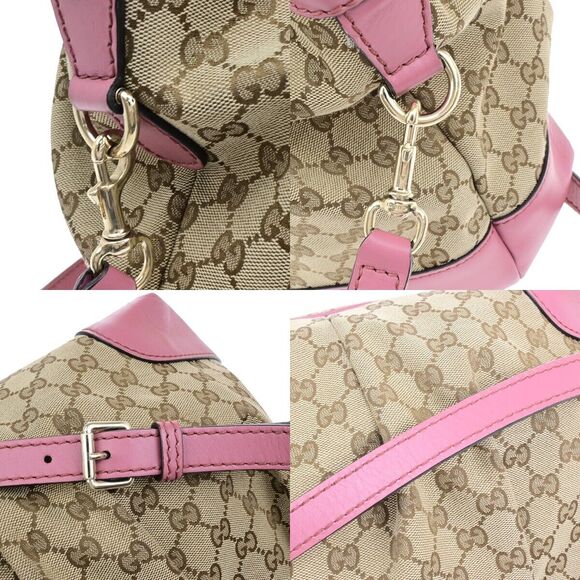 Gucci Logo Gg Pattern Shoulder Bag #163415G39B - Picture 11 of 15